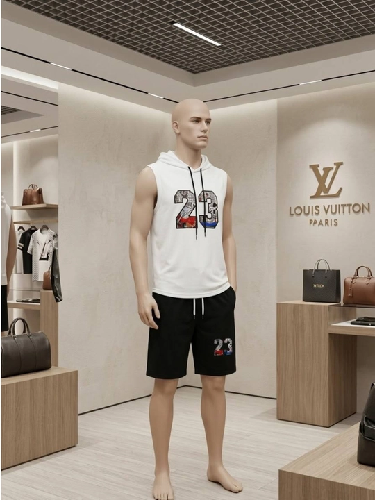 Basketbol uslubidagi kiyimlar, sport kiyimi, mayka shorti to'plami - 