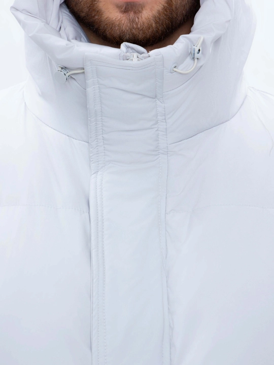 TERRA PRO erkaklar uchun uzun kapyushonli issiq kurtka AW24CR1-12-21057