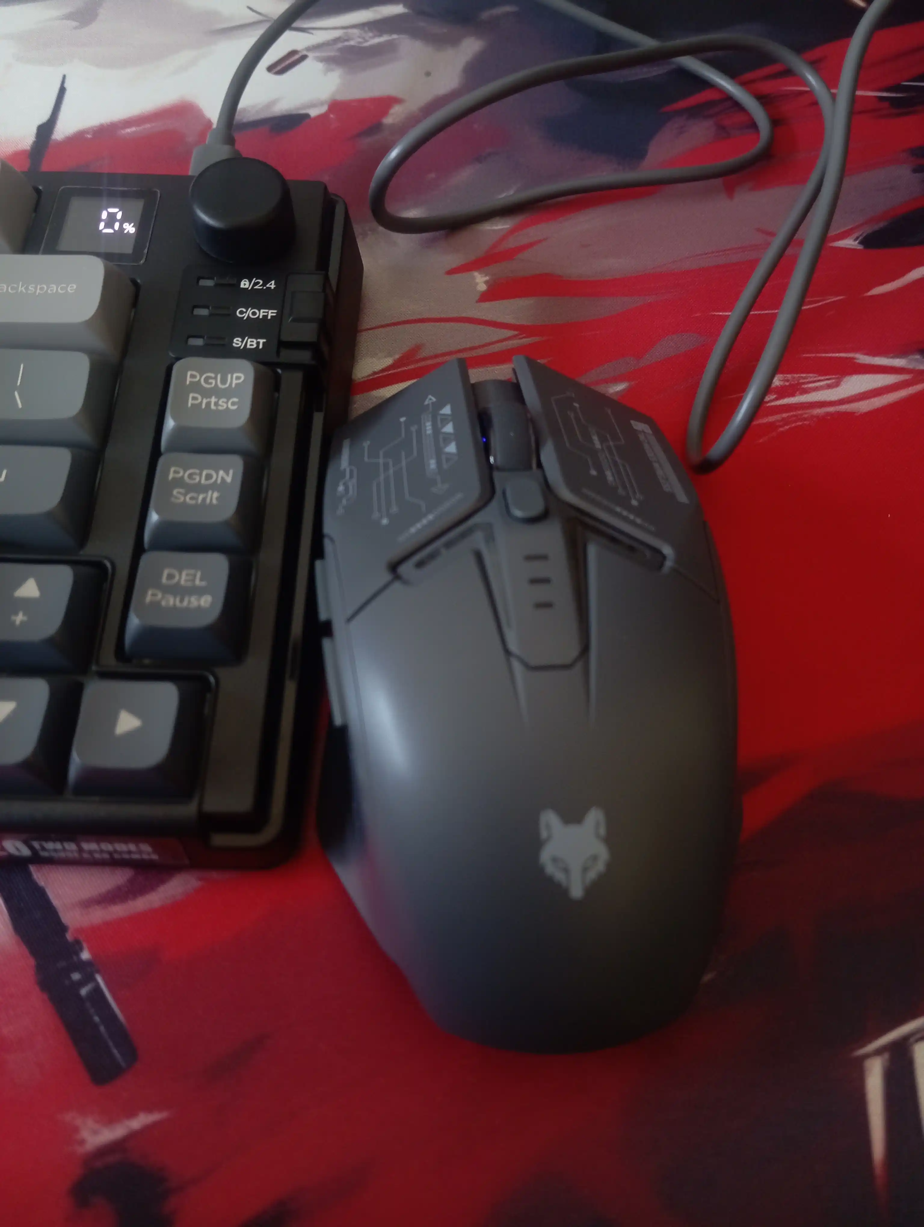Simsiz klaviatura va sichqoncha XUNFOX K920, 2.4 GHz va Bluetooth