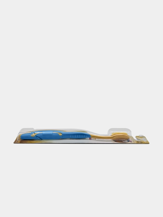 Koreys tish cho‘tkasi nanooltin komponentli Fusion Slim Nano Gold, yumshoq 0,01 mm