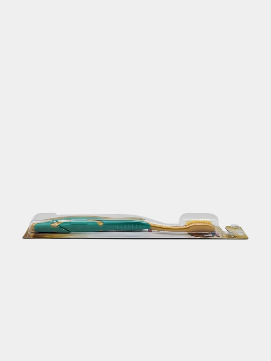Koreys tish cho‘tkasi nanooltin komponentli Fusion Slim Nano Gold, yumshoq 0,01 mm
