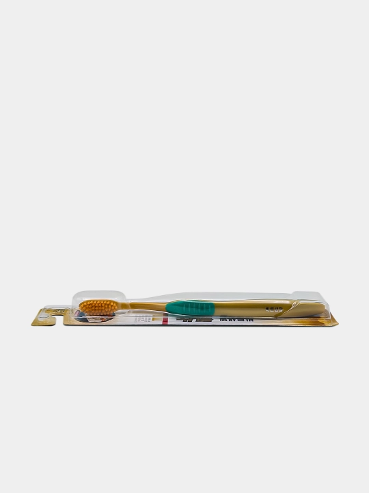 Koreys tish cho‘tkasi nanooltin komponentli Fusion Slim Nano Gold, yumshoq 0,01 mm
