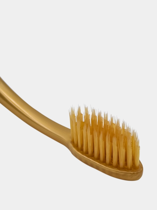 Koreys tish cho‘tkasi nanooltin komponentli Fusion Slim Nano Gold, yumshoq 0,01 mm