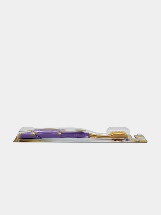 Koreys tish cho‘tkasi nanooltin komponentli Fusion Slim Nano Gold, yumshoq 0,01 mm