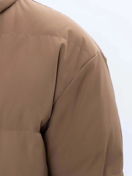 TERRA PRO erkaklar uchun uzun kapyushonli issiq kurtka AW24CR1-12-21057