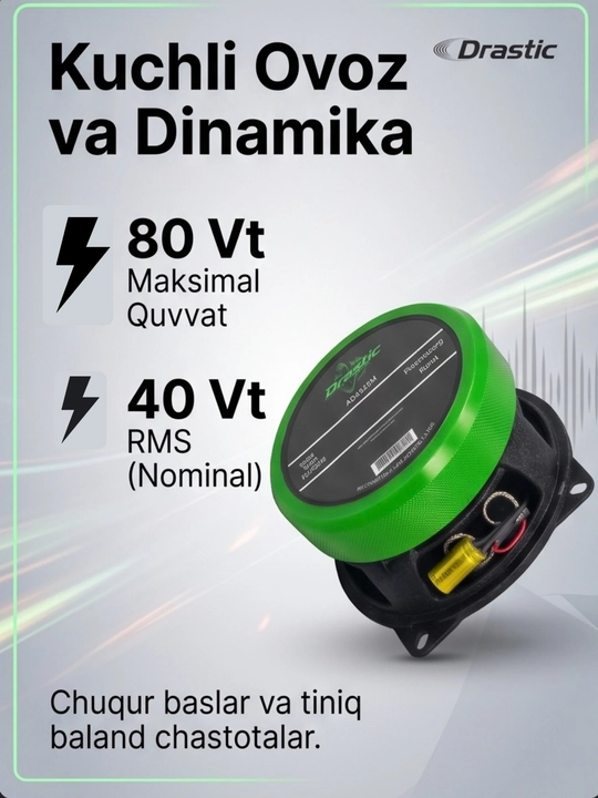 Калонки Drastic AD4525M ULTRA / Drastic AD6525M ULTRA
