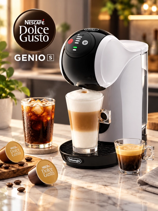 Капсульная кофемашина De’Longhi Nescafé Dolce Gusto Genio S