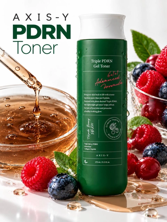 Yuz uchun gel-toner AXIS-Y Triple PDRN Gel Toner - 