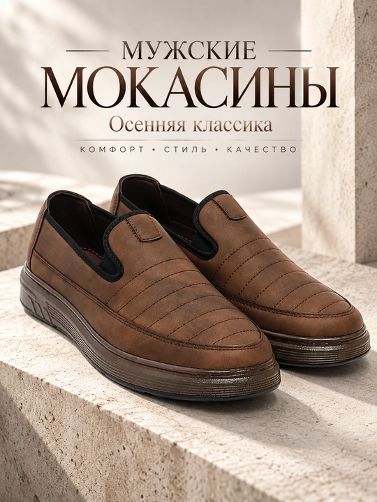 Мужские мокасины, мужские слипоны, повседневная обувь, лоферы мужские, мужские туфли - 