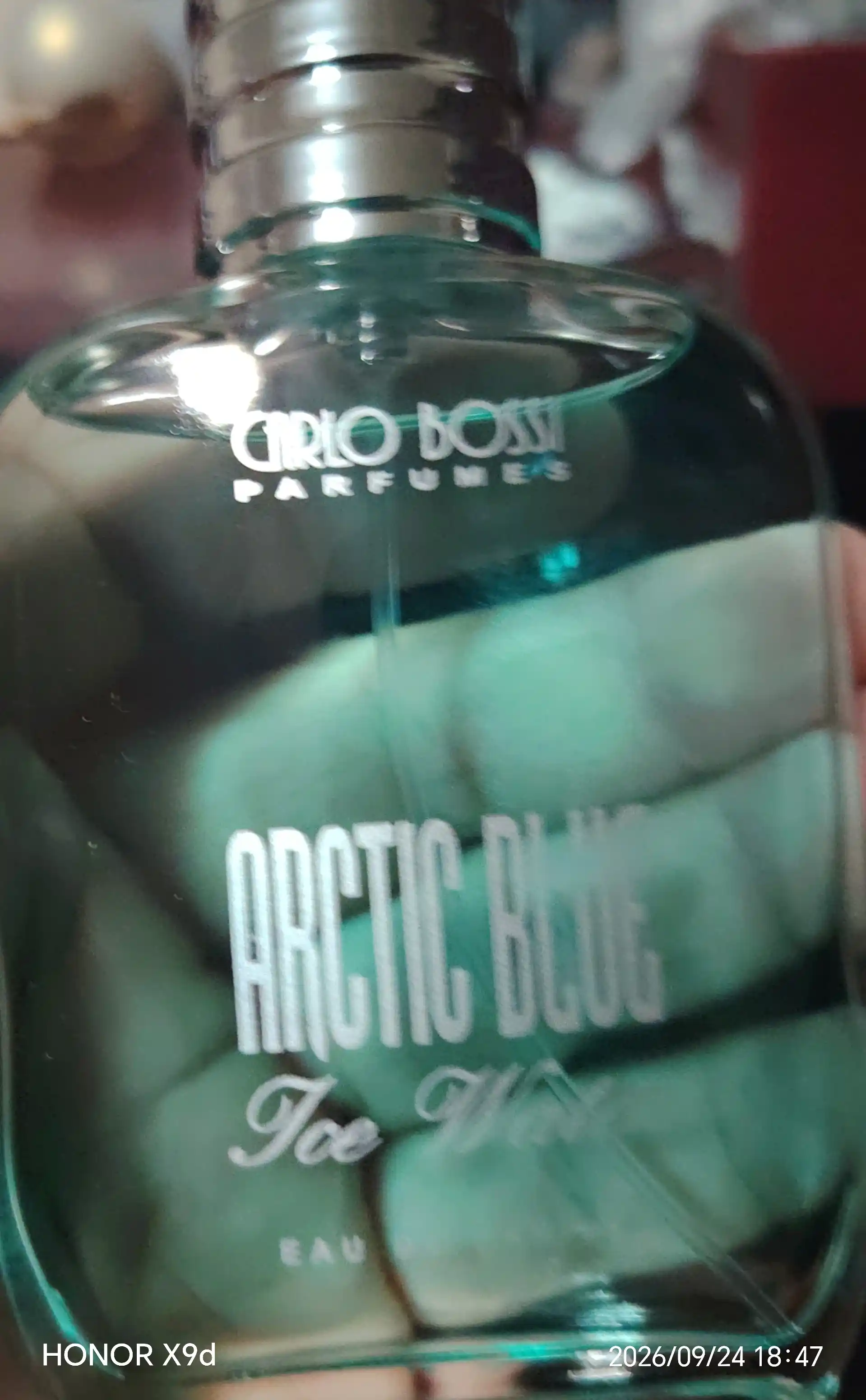 Parfyumlangan suv Carlo Bossi Arctic Blue Ice Water, 100 ml