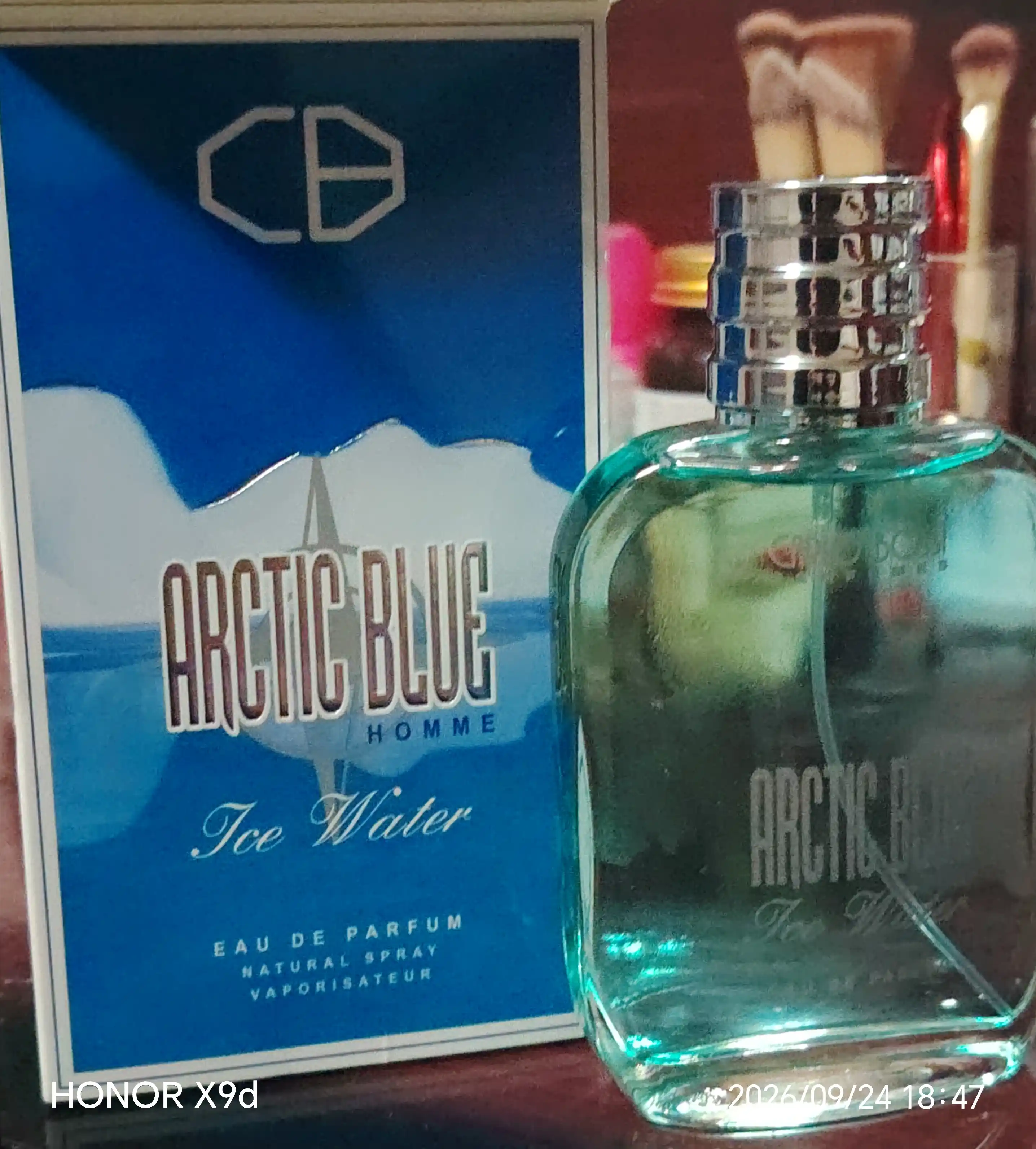 Parfyumlangan suv Carlo Bossi Arctic Blue Ice Water, 100 ml