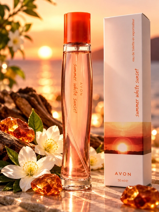 Avon Summer White Sunset, ayollar uchun tualet suvi, 50 ml