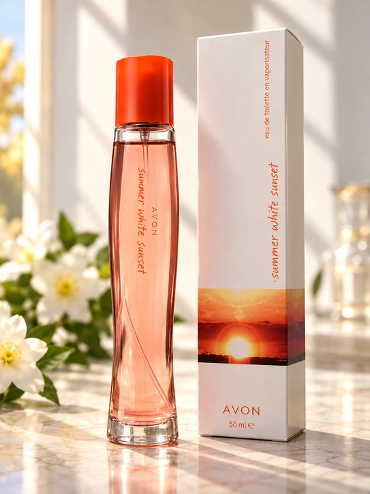 Avon Summer White Sunset, ayollar uchun tualet suvi, 50 ml