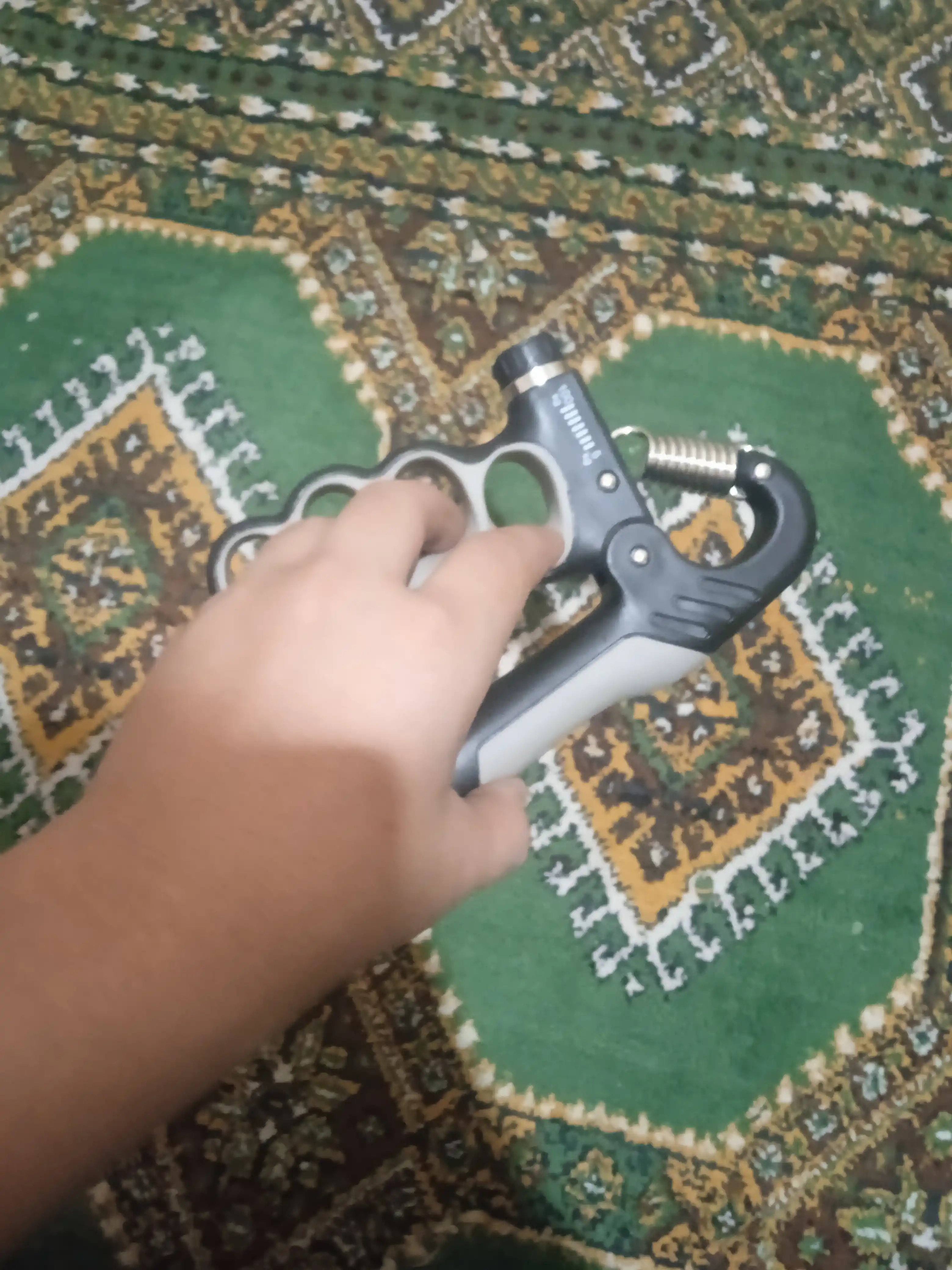 Эспандер со счетчиком для мышц рук, с регулятором, 5-100 кг