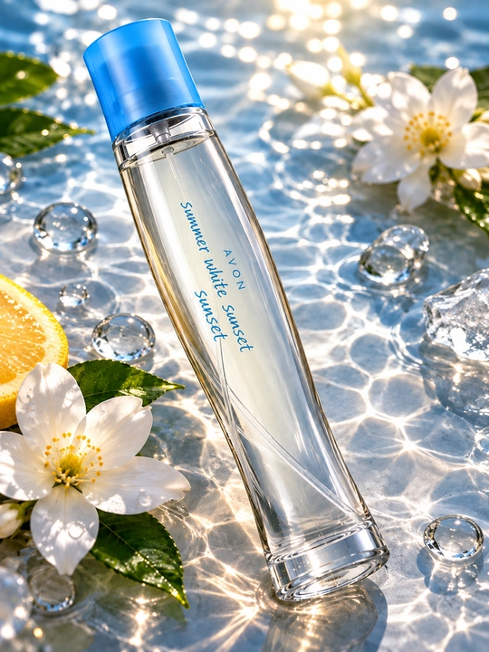 Avon Summer White Sunset, ayollar uchun tualet suvi, 50 ml - 