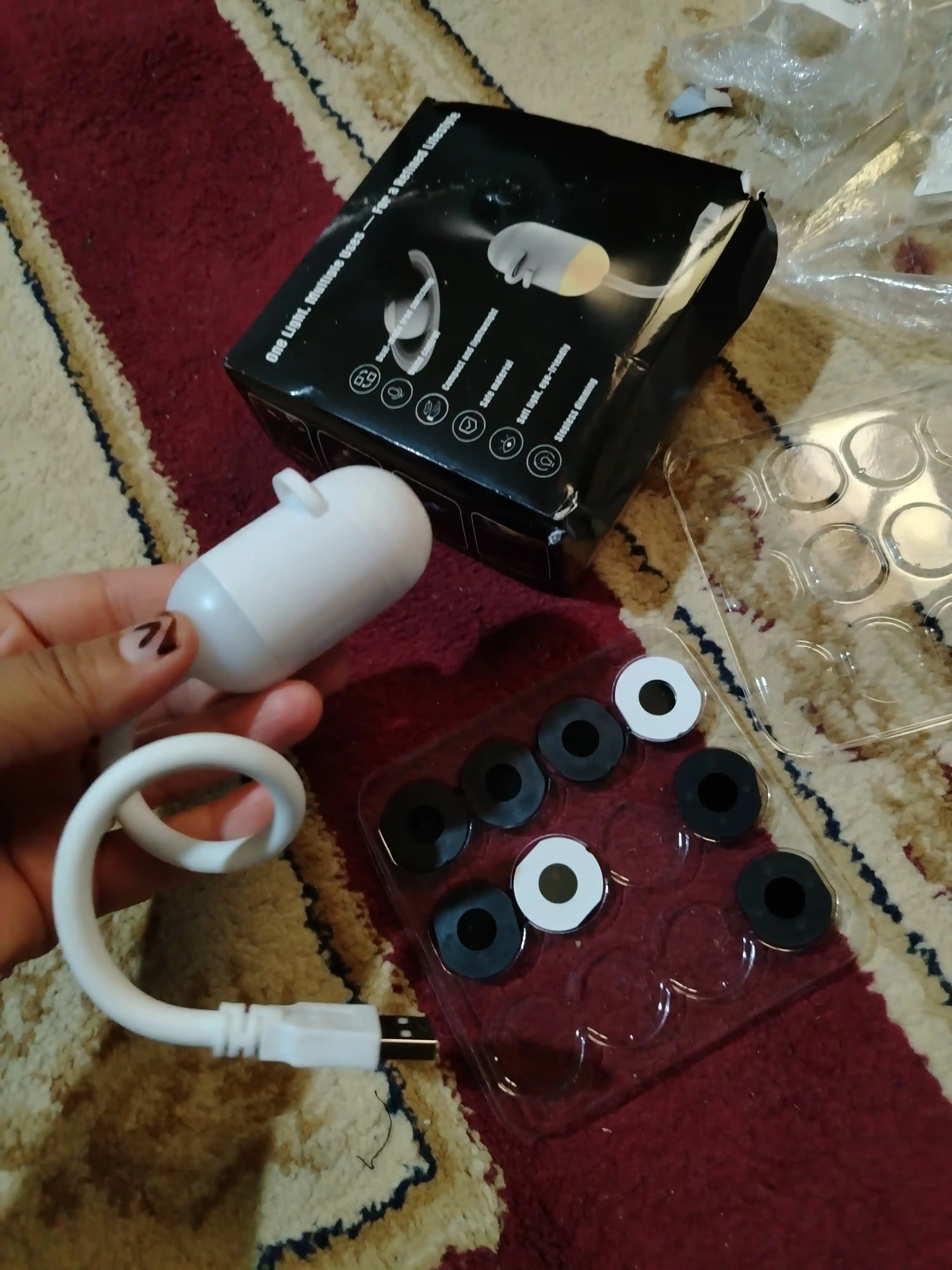 Kosmos proyekto led chiroq lampa Yulduzli osmon proyektori Bolalar uchun USB tungi chiroq