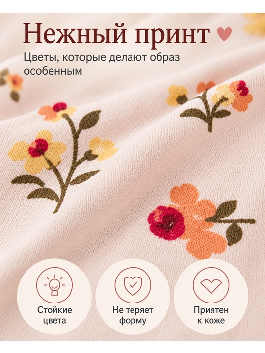 Детский костюм для девочек двойка: кофточка и леггинсы, комплект с принтом