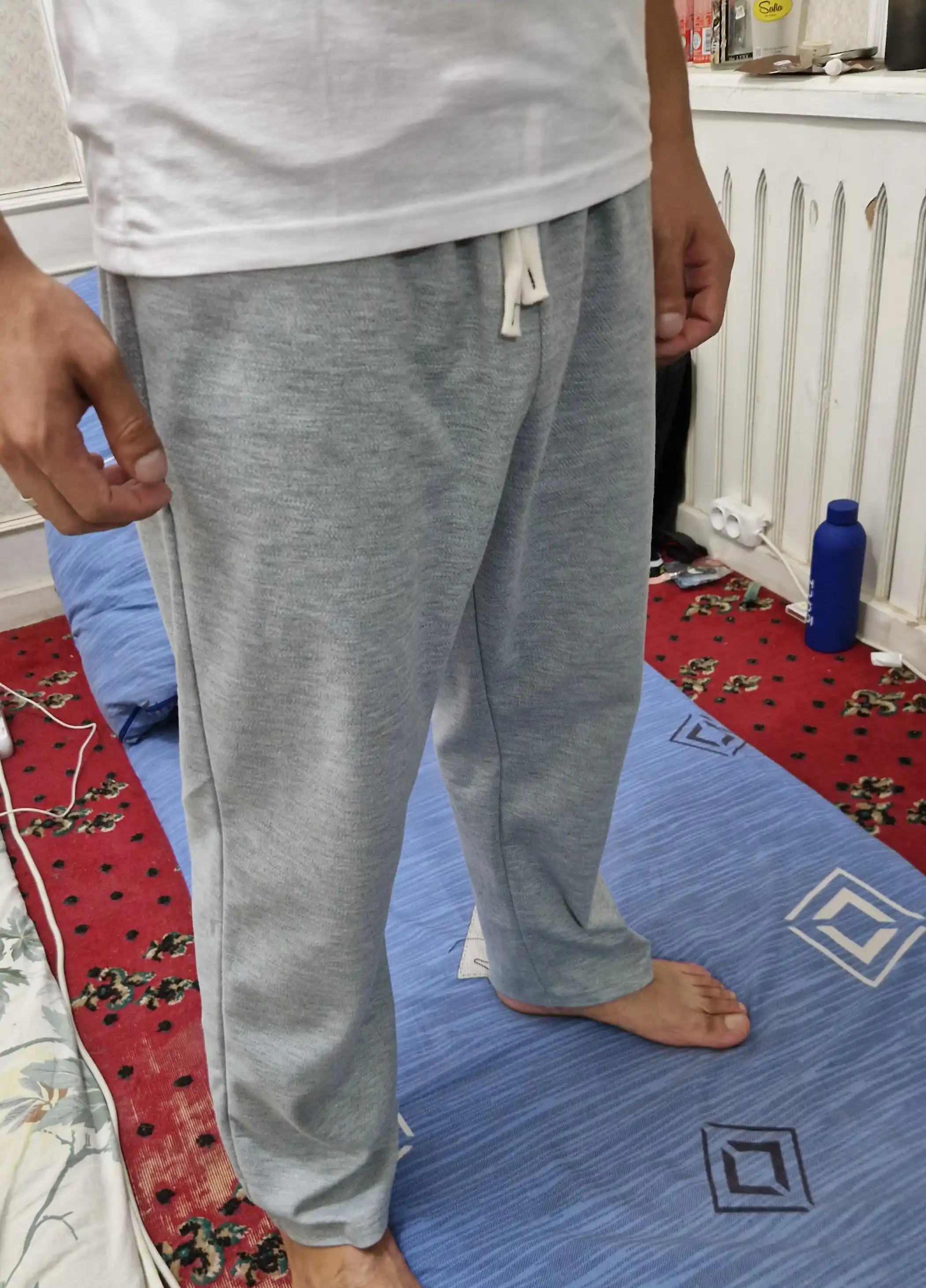 Erkaklar trikolari, erkin bichimli, katta o‘lchamli, zamonaviy va sport bilan shug‘ullanish uchun qulay