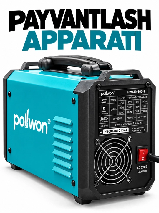 Pollwon payvantlash apparati