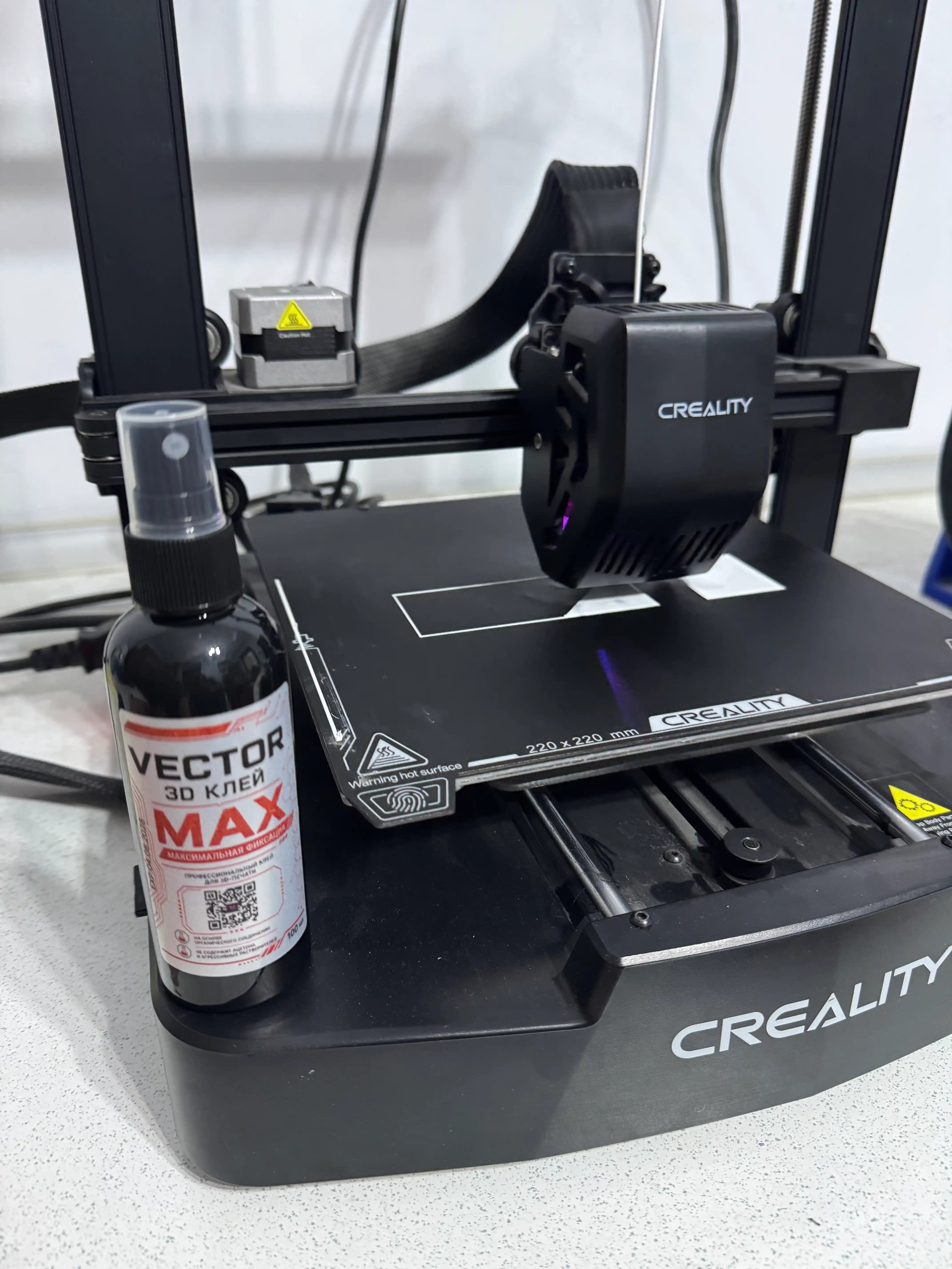 Vector Pro 3D printer platformasi uchun yopishtiruvchi vosita 100 ml, shaffof