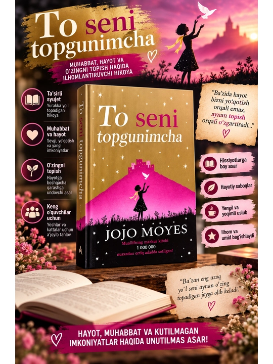 To seni topgunimcha — Jojo Moyes