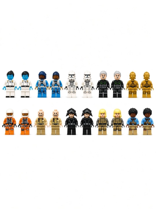 Набор lego из 20 минифигурок Космические войны, совместим с конструкторами, подарок 6+