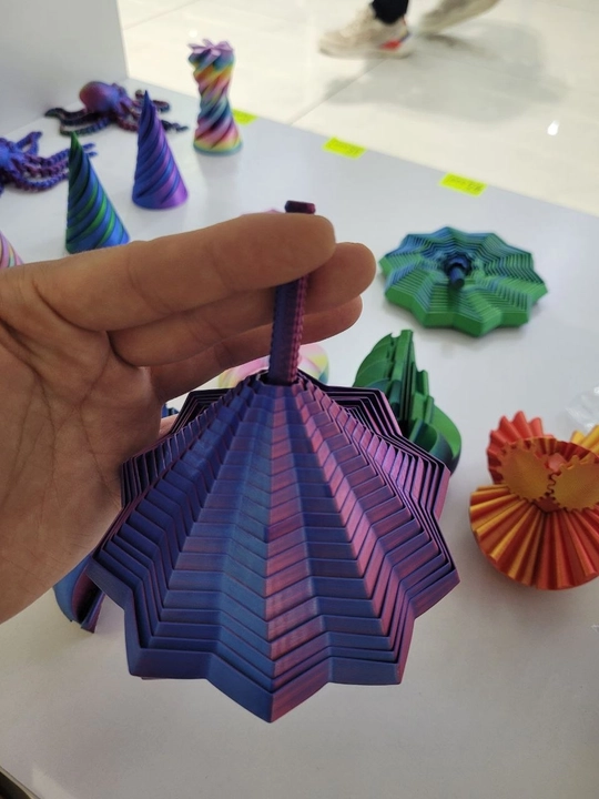 3D bosma stressga qarshi o‘yinchoqlar, bolalar va kattalar uchun qiziqarli modellar