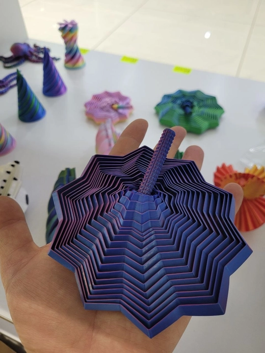 3D bosma stressga qarshi o‘yinchoqlar, bolalar va kattalar uchun qiziqarli modellar