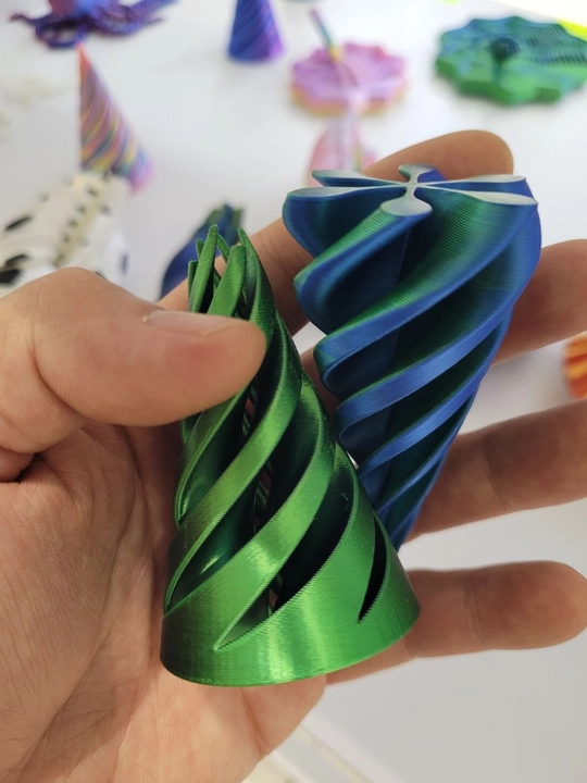 3D bosma stressga qarshi o‘yinchoqlar, bolalar va kattalar uchun qiziqarli modellar