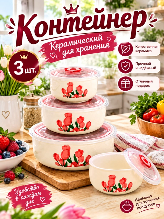 Матрешка керамическая - 