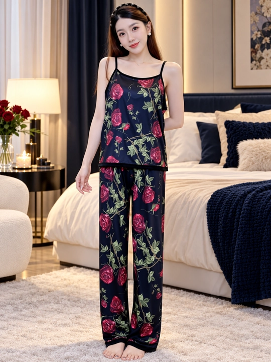 Pijama ayollar uchun, 4 talik komplekt, uy va uyqu uchun pijama