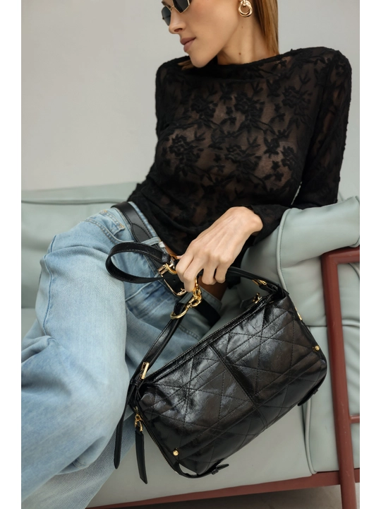 Dior sumka lux, baget sumkasi, o'rtacha o'lchamdagi sumka, laklangan charm sumka