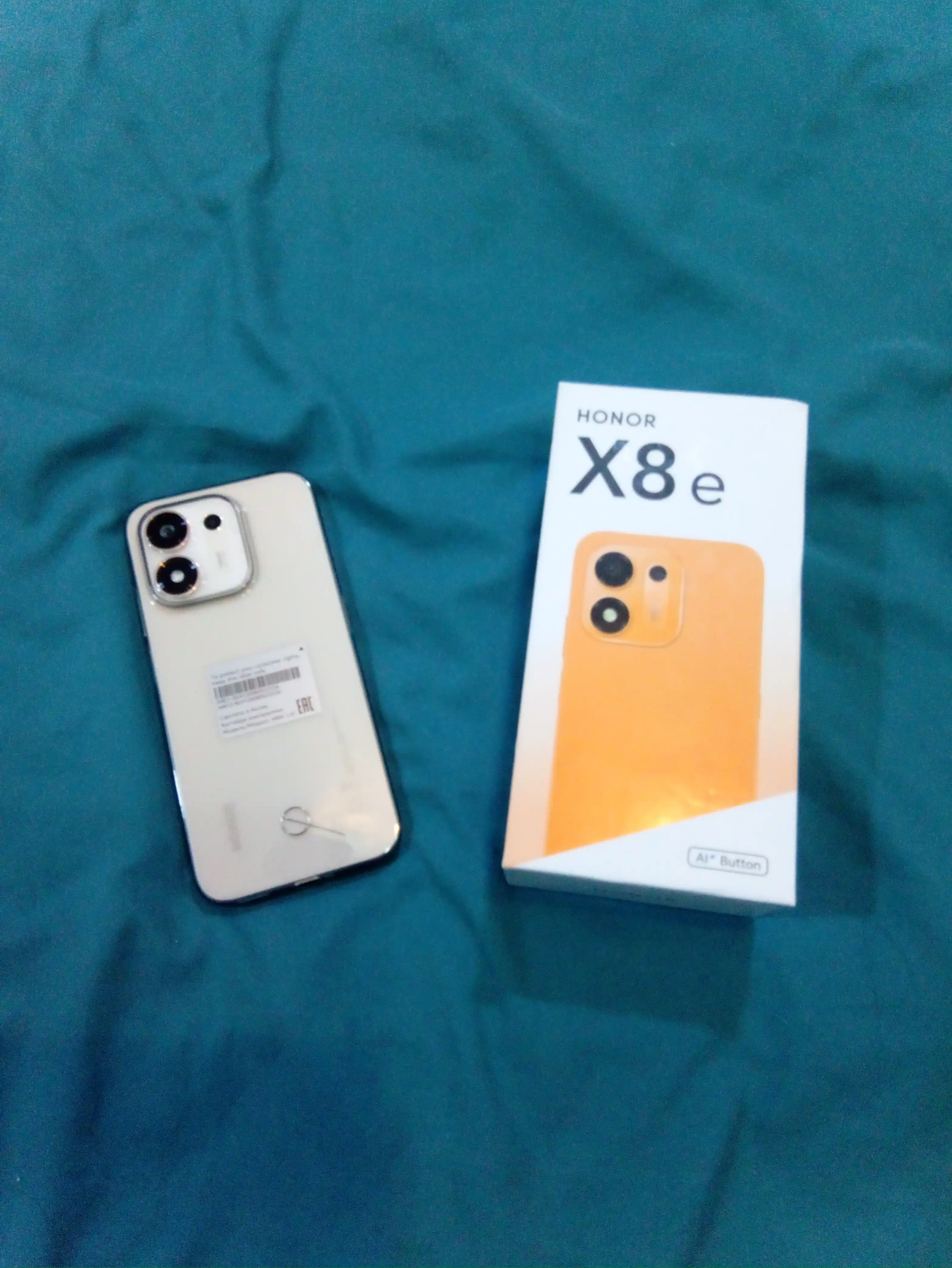 HONOR X8e 6/256 GB smartfoni, 108 MP kamera, 7700 mA·soat, 120 Hz ekran