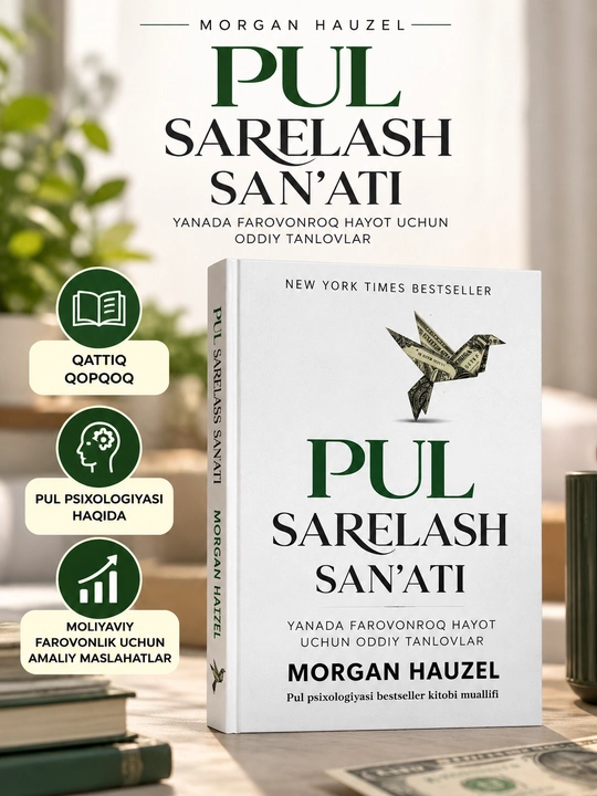 Pul sarelash san’ati, Morgan Housel - 