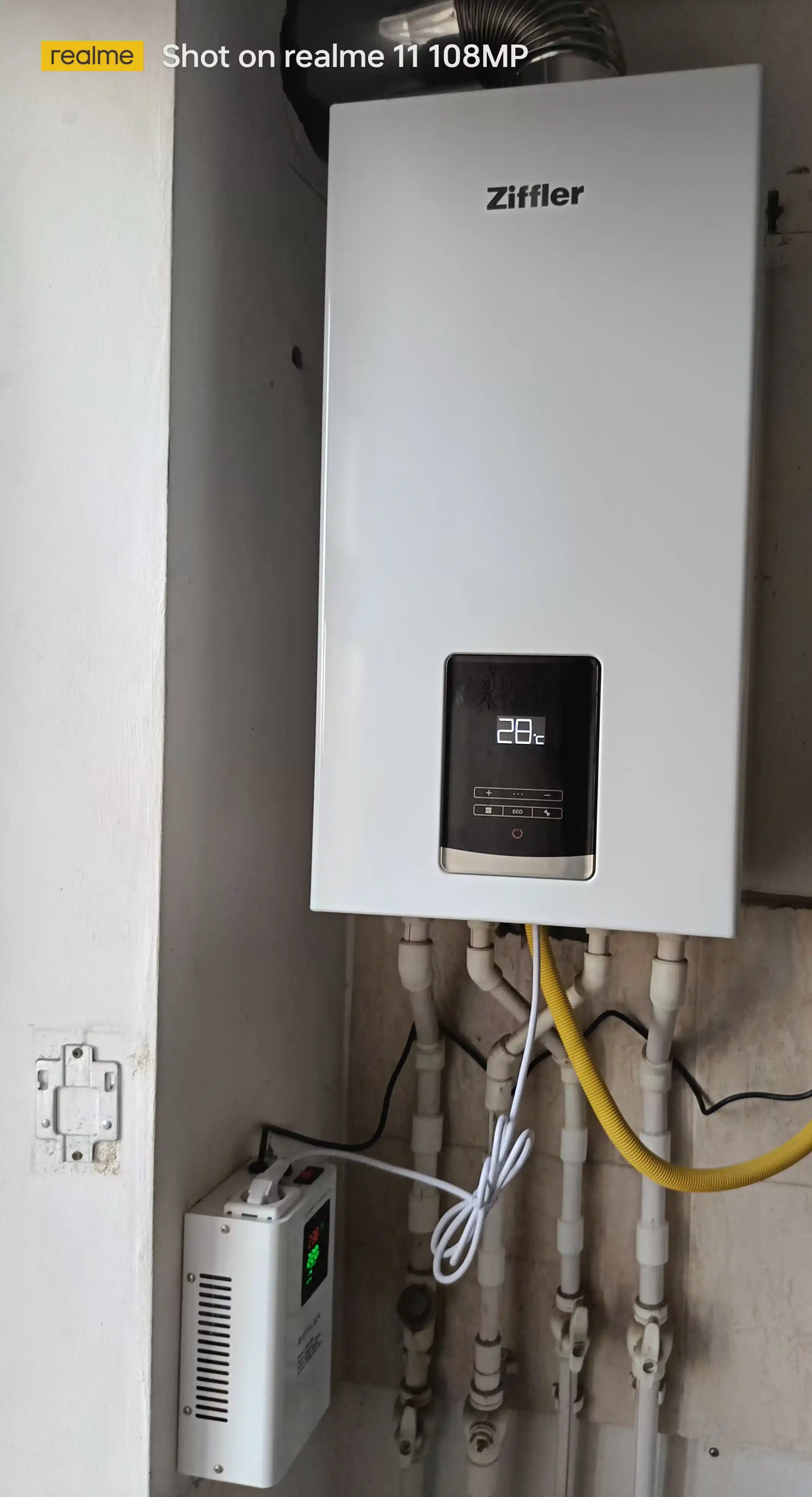 Ziffler ikki konturli gaz isitish qozoni (16-32 kVt),to'liq komplekt