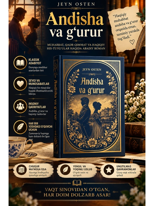 Andisha va g‘urur — Jeyn Osten