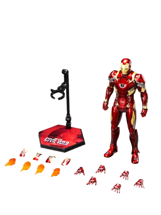 Коллекционные куклы 1/10 Deadpool, Железный человек, Росомаха +15 от ZhongDonngToy
