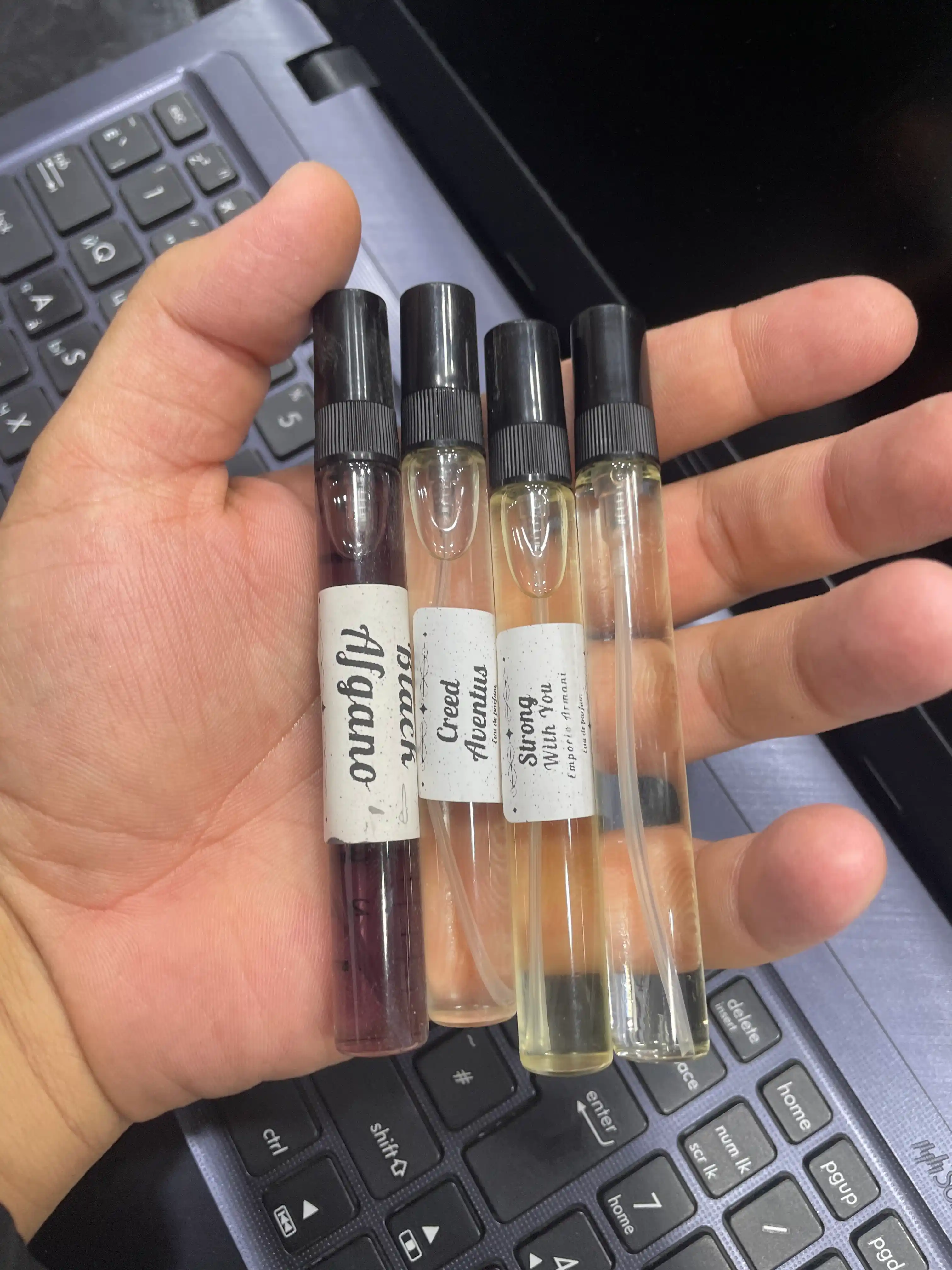 Набор «4 в 1»: Black Afghano, Creed Aventus, Stronger With You, Dior Sauvage