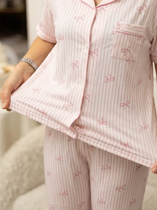 Uy kiyimlari, ayollar uchun, Ipak pijama to'plami, Paxtali pijama ayollar
