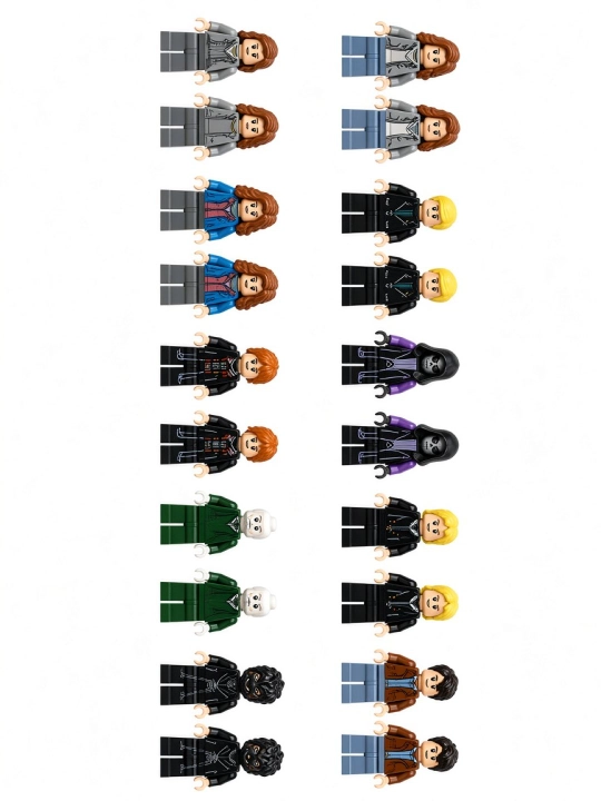 Минифигурки lego Гарри Поттер набор 20 штук, коллекционные фигурки для лего, подарок детям - 