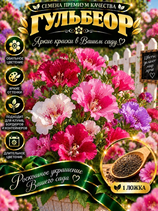 Gul va o‘simlik urug‘lari — 1 qoshiq - 