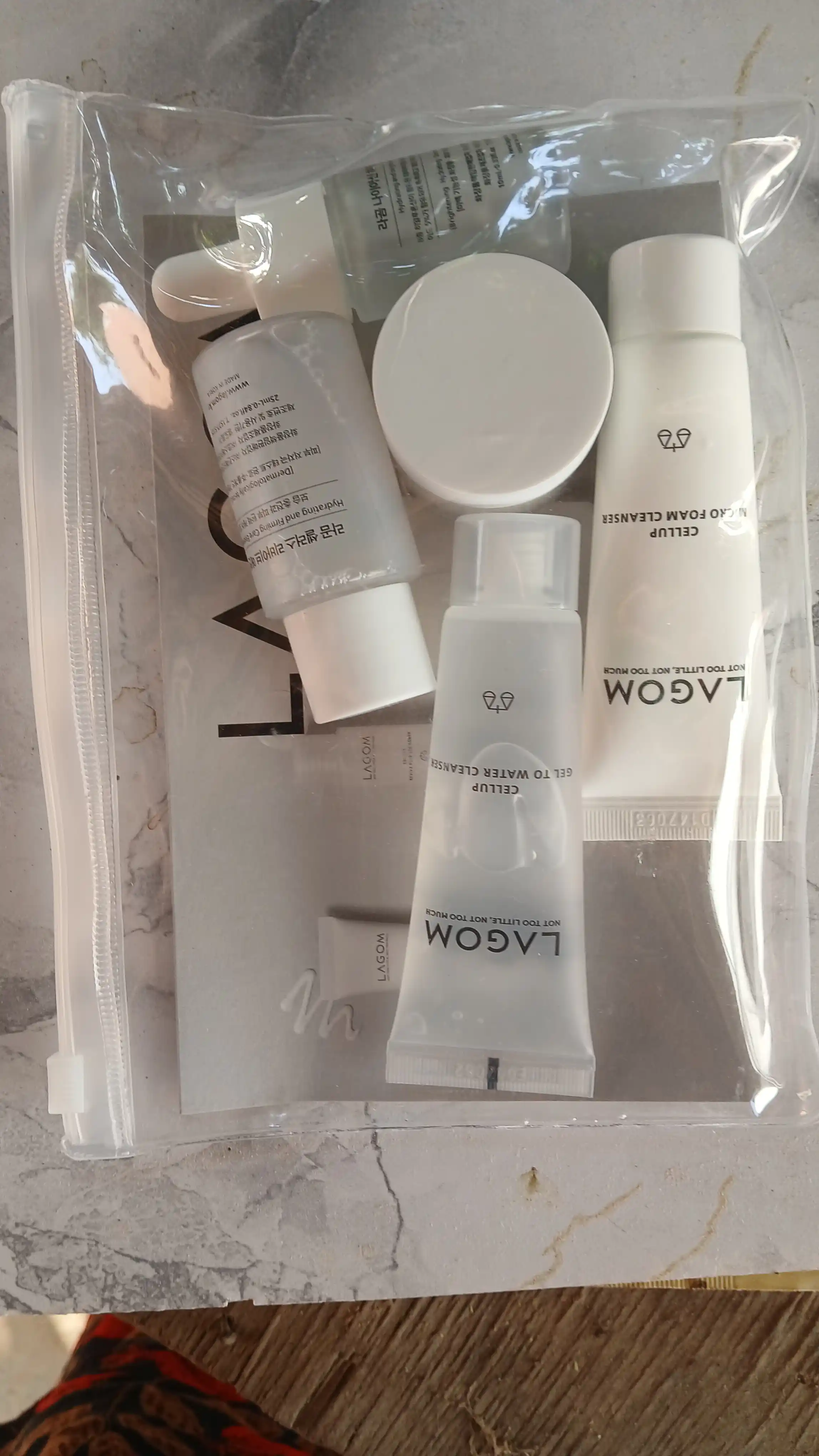 Lagom Travel Kit набор миниатюр для увлажнения кожи лица