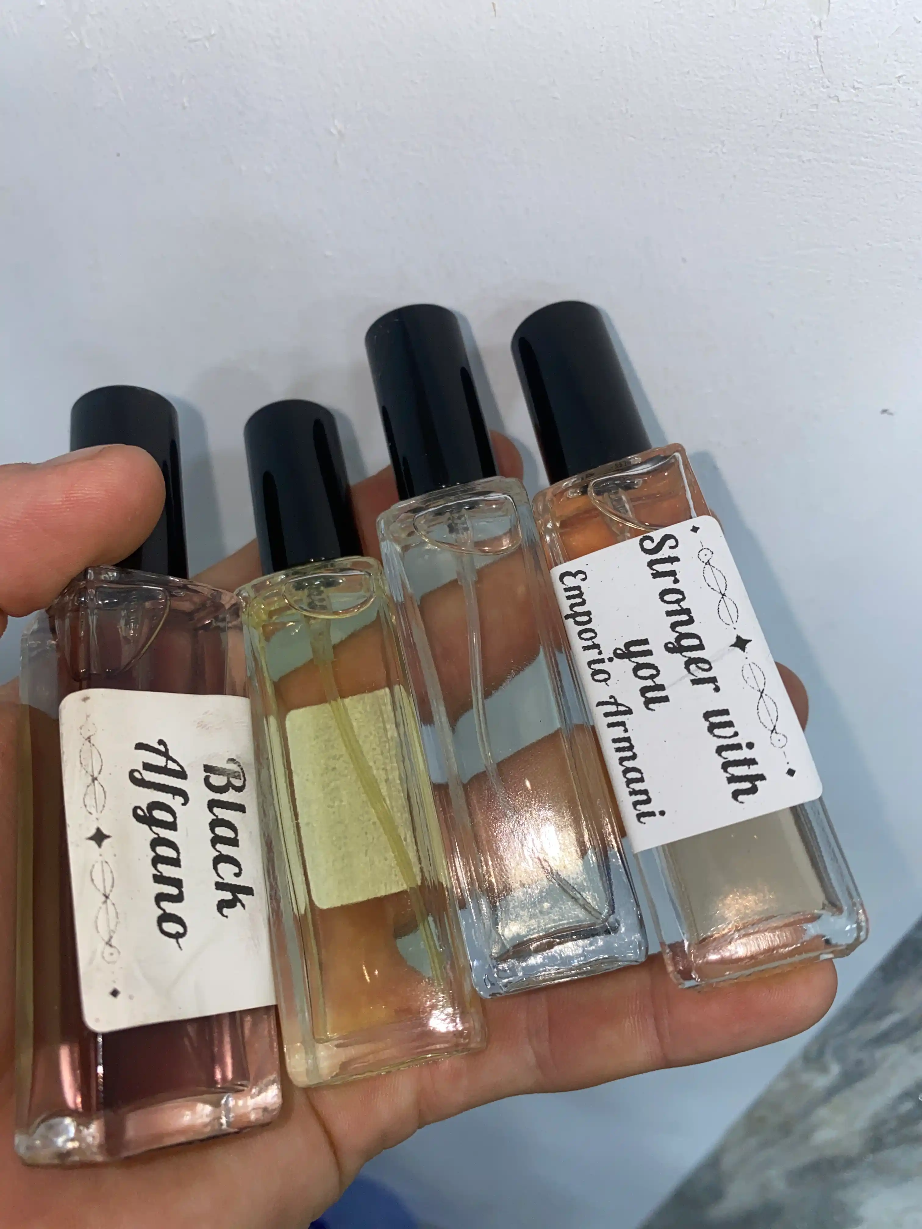 Набор «4 в 1»: Black Afghano, Creed Aventus, Stronger With You, Dior Sauvage