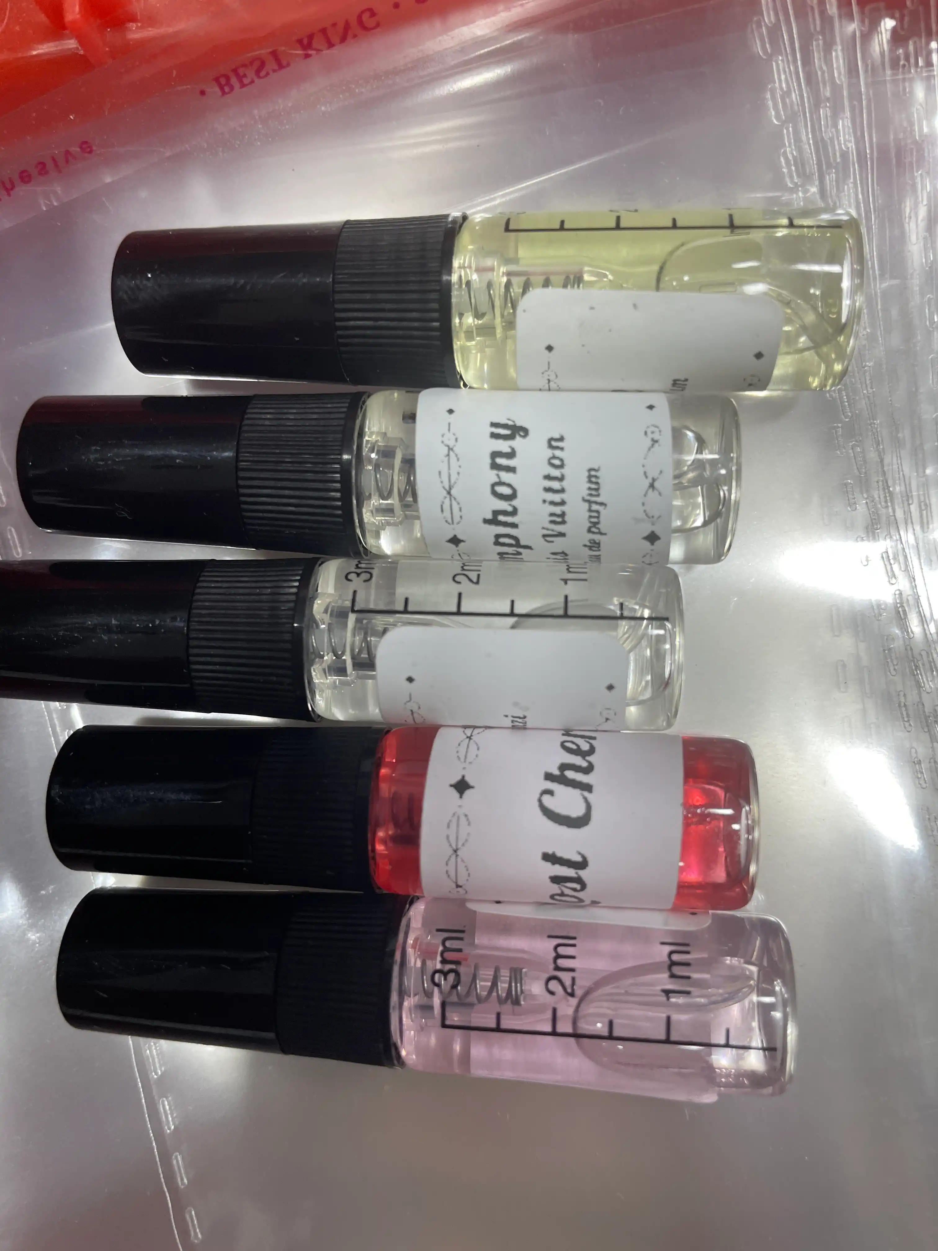 Набор женских духов: Lost Cherry, Libre, Miss Dior, Symphony, Kirke — 5 в 1