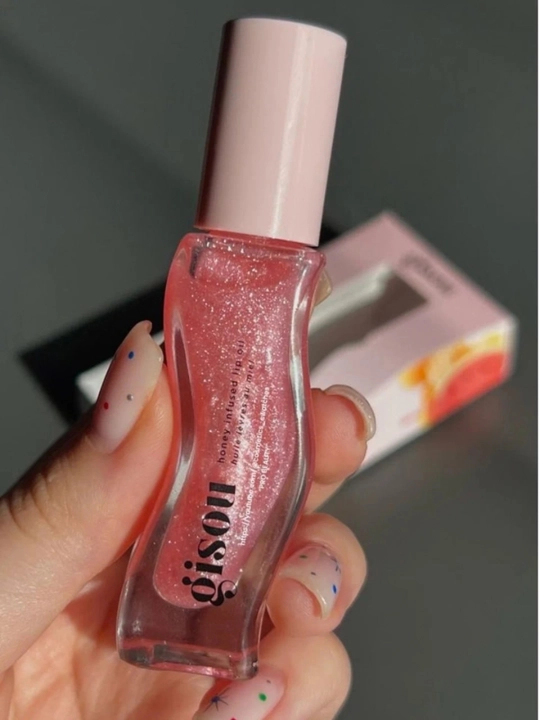 Gisou Honey Infused Lip Oil - asal bilan lablar uchun yaltiroq moy, namlovchi va yaltiroq - 