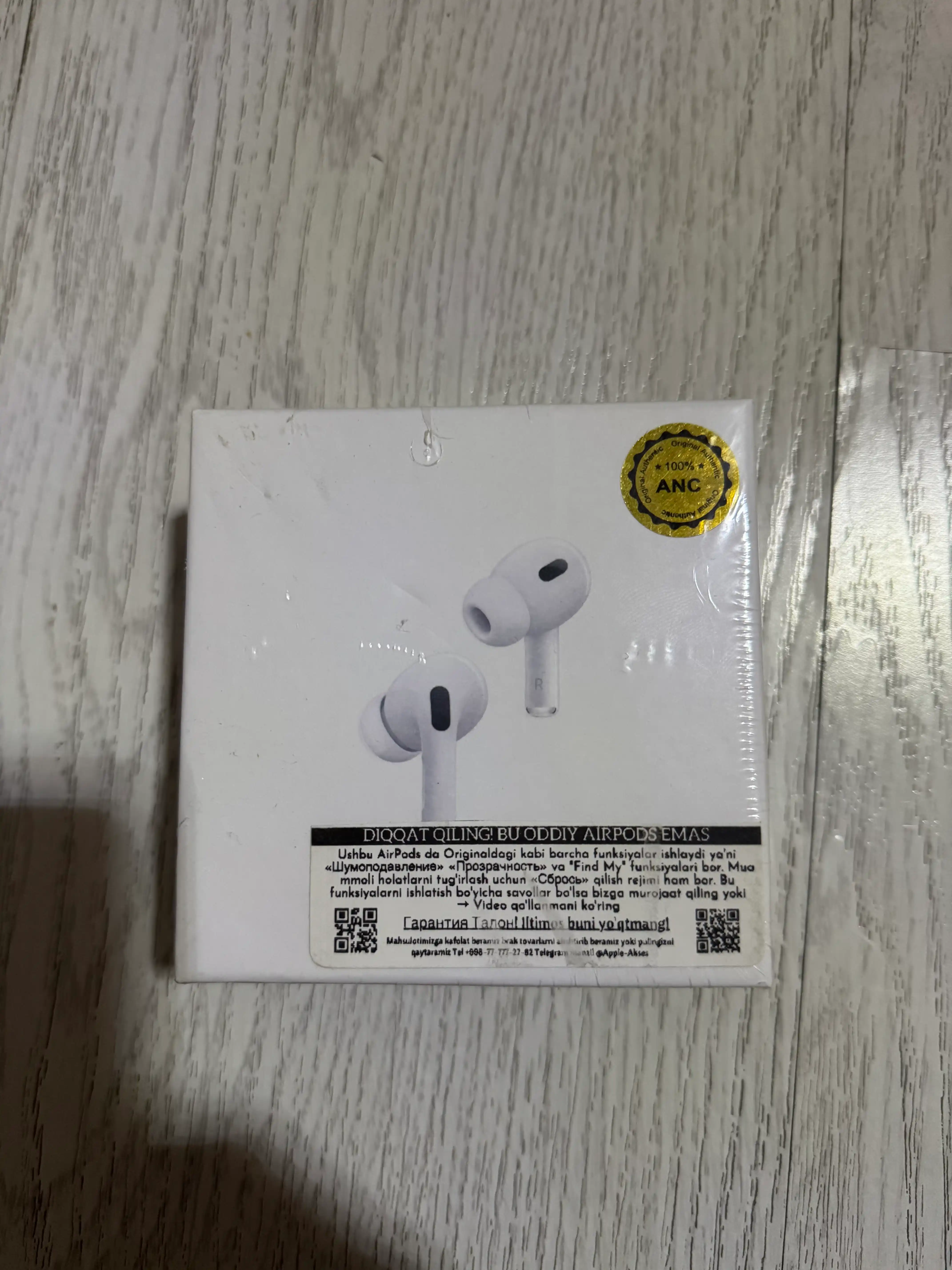Simsiz quloqchinlar Pods Pro 2 ANC bluetooth naushnik Shovqinni kamaytirish funksiyasi bor