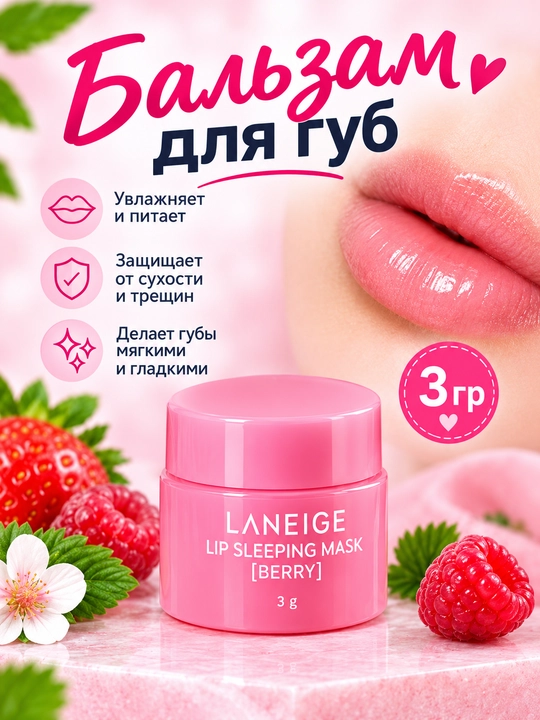 Lablar uchun balzam Laneige, 3 g - 