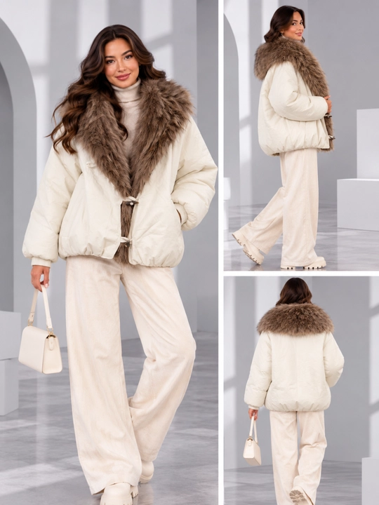 Зимняя пуховая куртка для женщин и девушек - теплая, L, M, XL, XXL