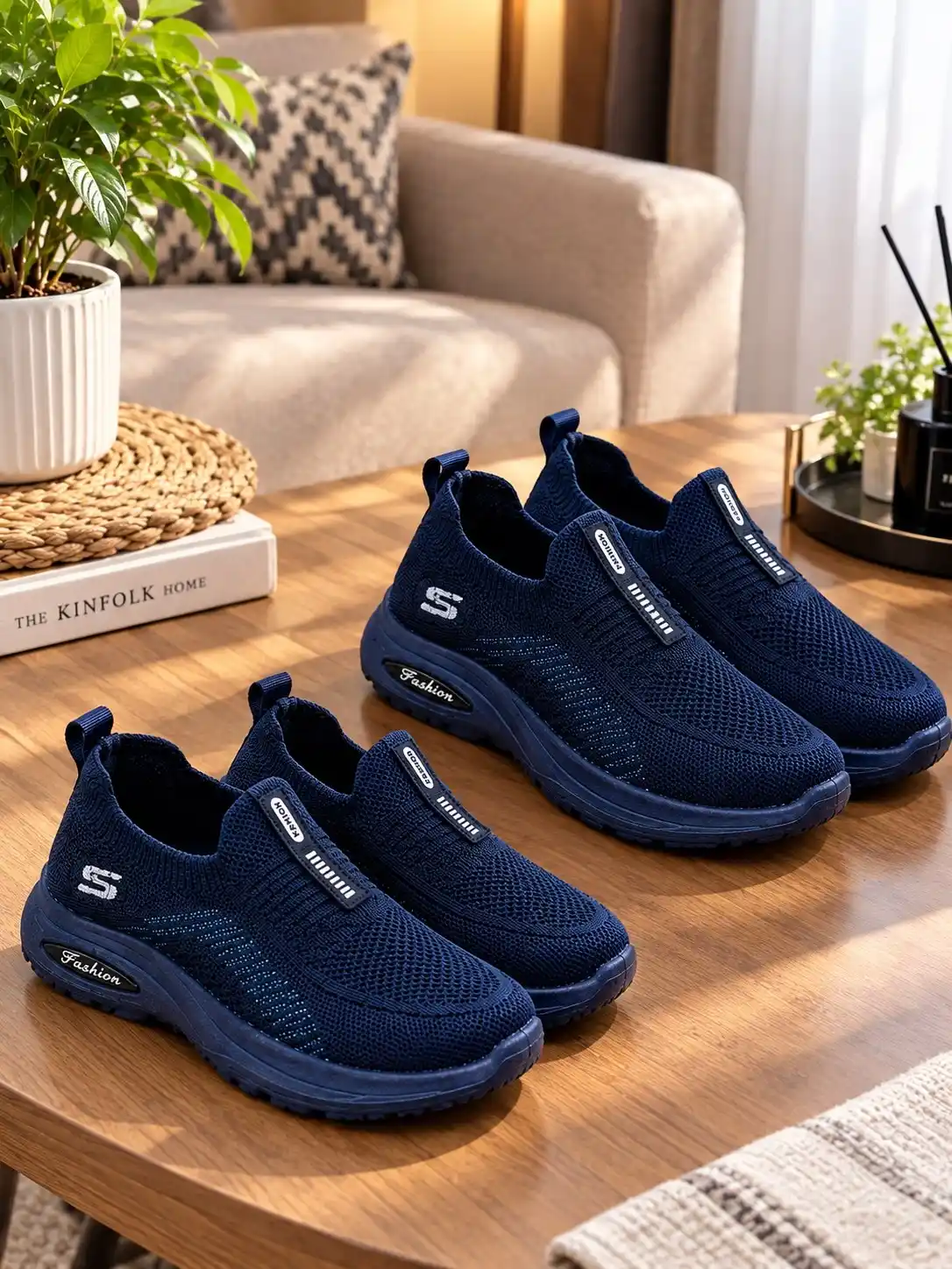 Kuzgi mavsum uchun slipon,  maktab uchun mos, yengil, nafas oluvchi, qulay poyabzal