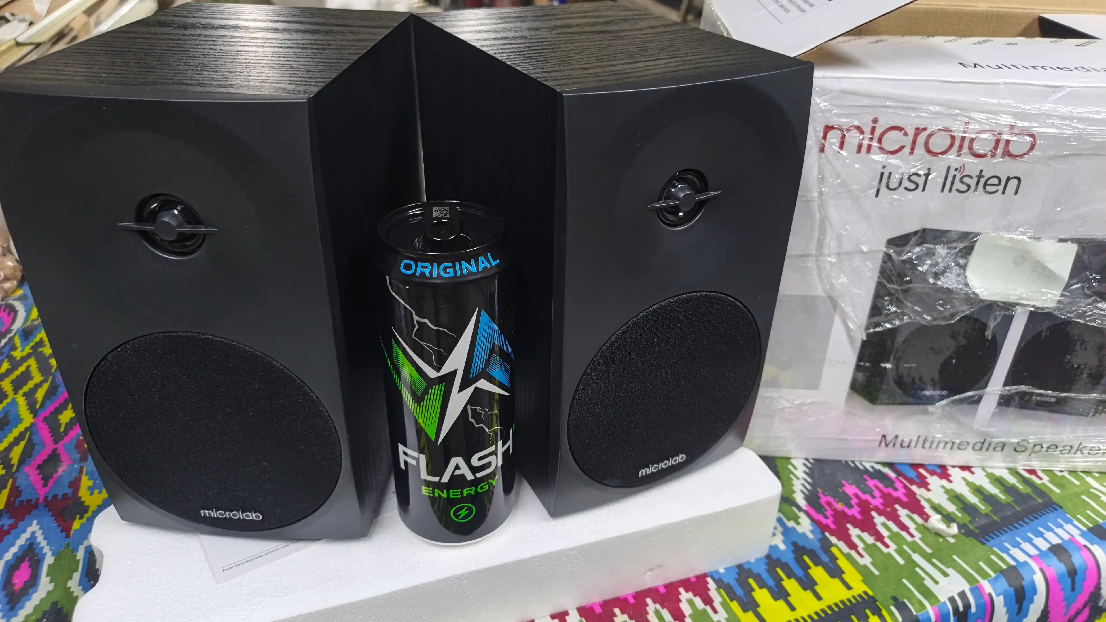 Колонки Microlab B-70, компьютерная акустика 2.0, AUX+USB, 20 Вт RMS